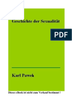 Pawek, Karl - Geschichte der Sexualität