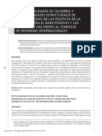 Mitos y Realidades de Colombia y Peru Debilidades