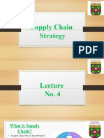 Supply Chain Strategy Lecture 4