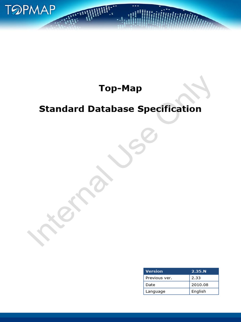Database Spec for Map Developers | PDF | Computers