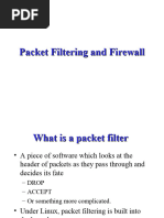 Packet Filtering