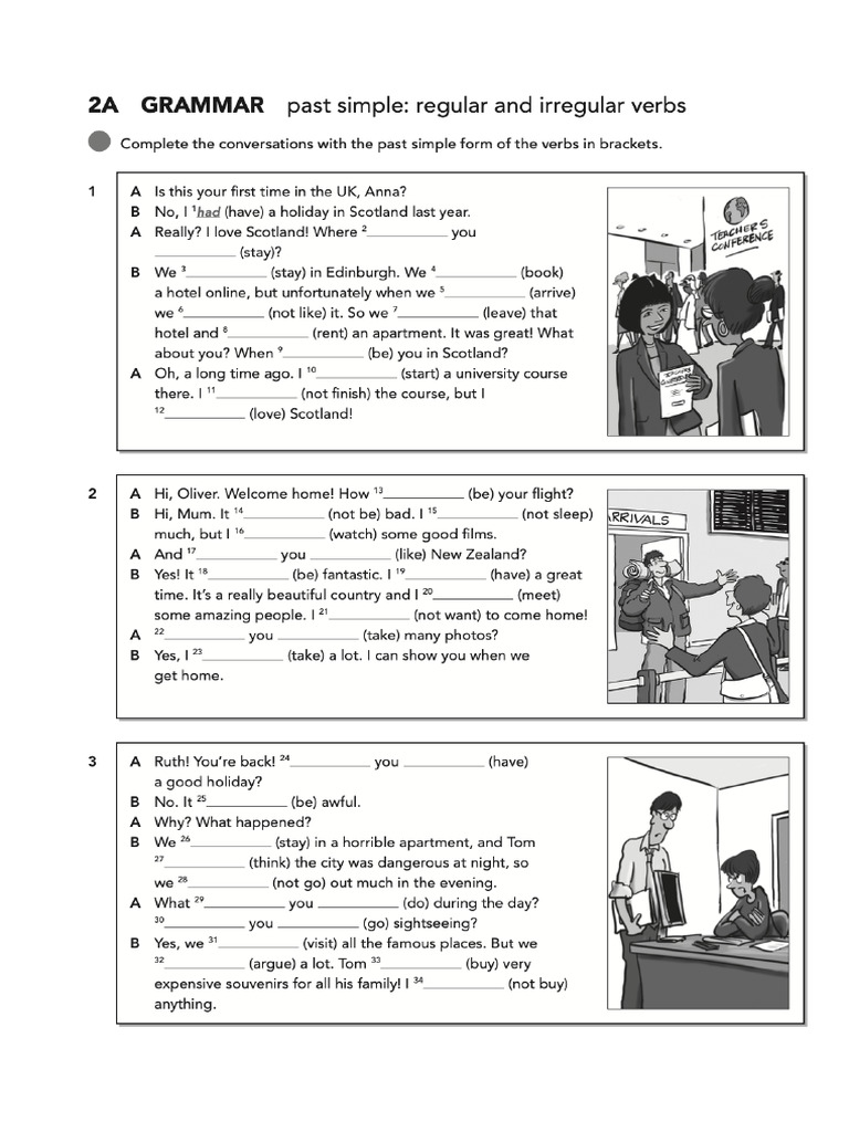 Past Simple | PDF