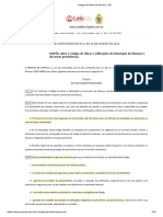 Código de Obras de Manaus - AM