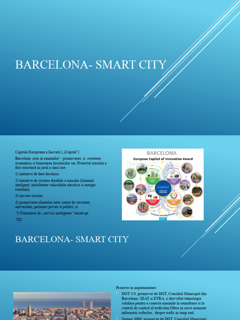 Barcelona Smart City Initiatives Overview | PDF