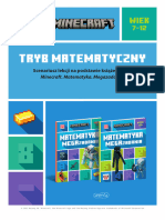 Minecraft Matematyka Scenariusz