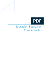 Educa C I On Basada en Competencias