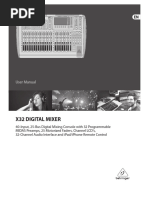 X32 Manual