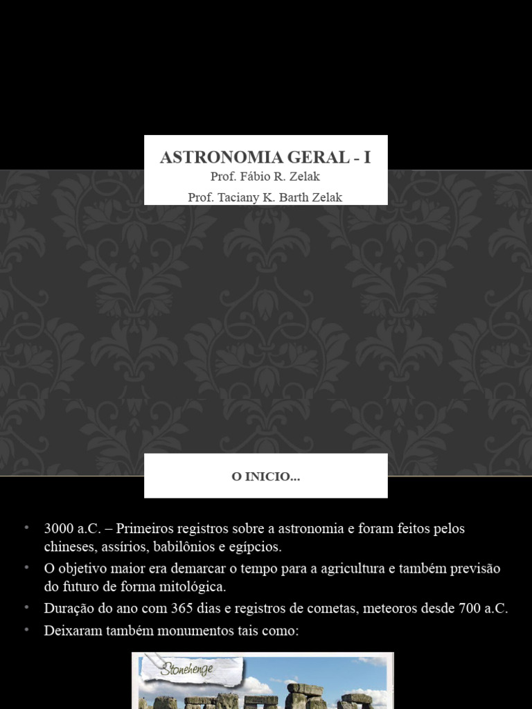 Astro I Aula 1 Constelações Pdf