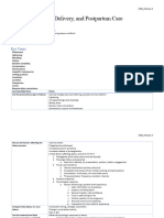 2600 - Module 4 - Labour, Delivery, and Postpartum Care