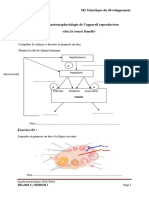 TD - TP - 1 - Anatomophysiologie - de - L'appareil - Reproducteur - M1 - GD 2