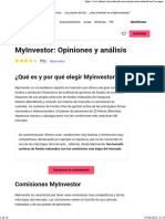 MyInvestor - Opiniones y Análisis - Finect