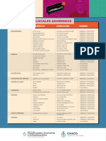 Locales Adheridos