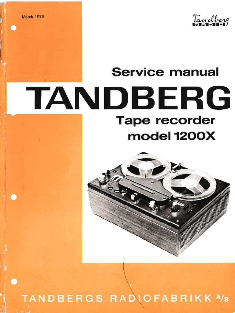 Magnetophone a cassette Tanberg TCD 330 - Photo, audio & vidéo