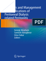 Diagnosis and Management of Complications of Peritoneal Dialysis Related Peritonitis