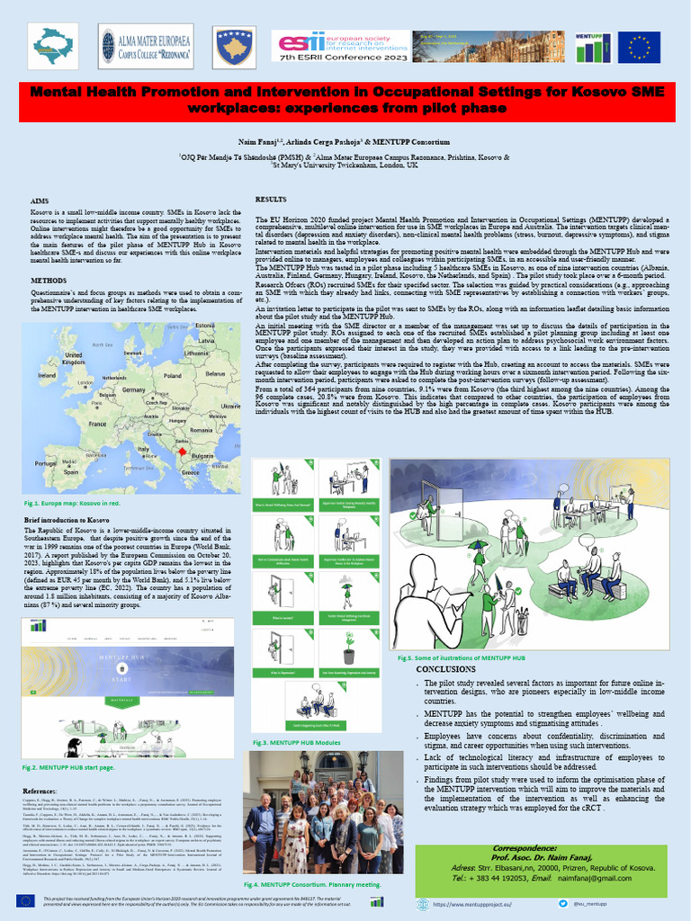 Mental Health Promotion and Intervention in Occupational Settings For