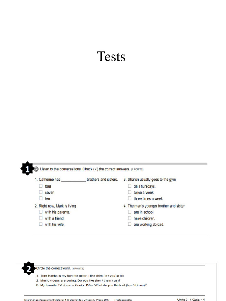 Tests PDF