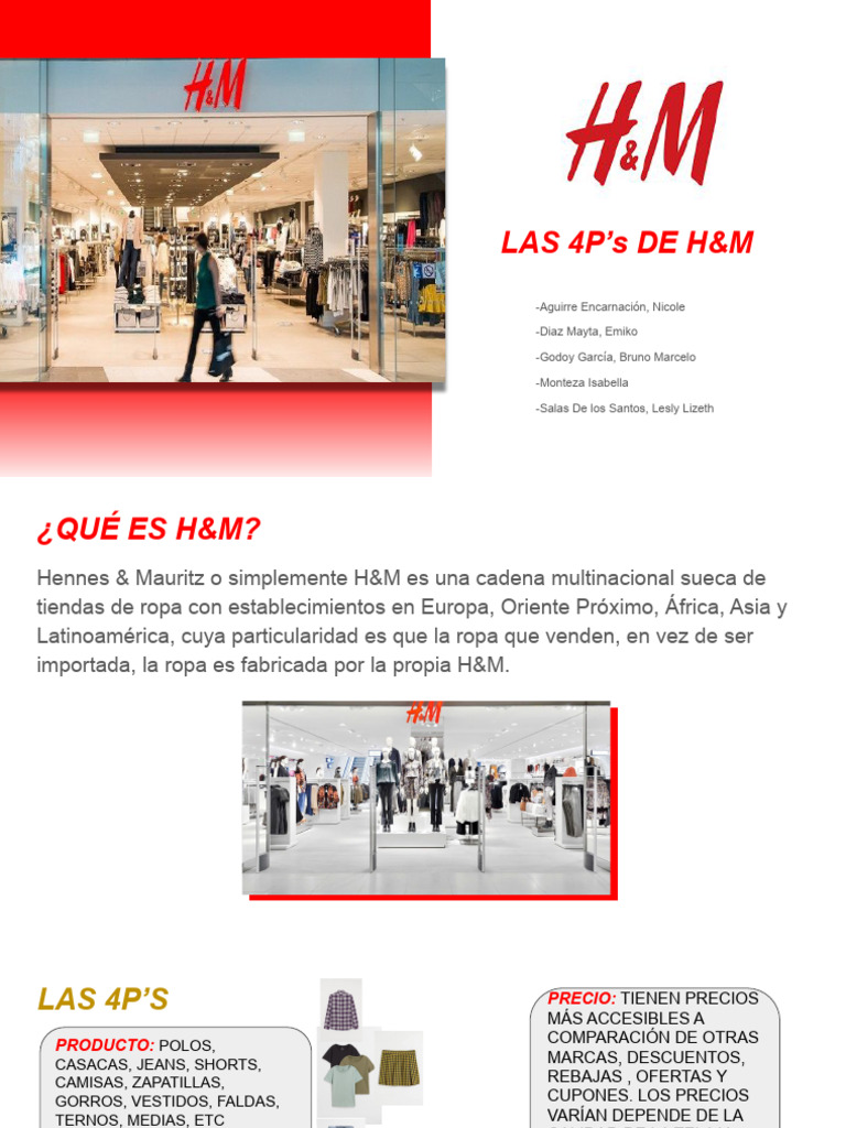Estrategia de Marketing de H&M | PDF | H&M | Economias