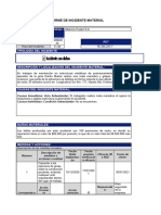 Informe de Incidente Material Altamira