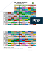 Jadwal Pelajaran MTs. As'adiyah Semester Genap (II) TP. 2023-2024 Revisi