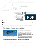 Key Facts About South Africa