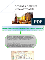 Procesos para Obtener Cerveza Artesanal