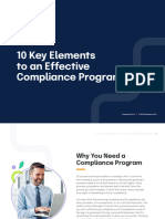10 Key Elements To An Effective Compliance Program