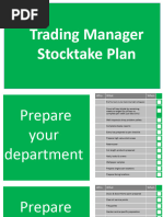 Stocktake Preparation Checklist Guide | PDF