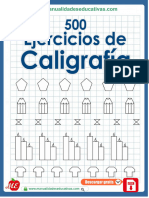 Ejercicios de Caligrafia para Mejorar La Letra Materialeducativo