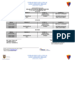 Horario 1er Trimestre