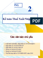 Chương 2 Thuế XNK