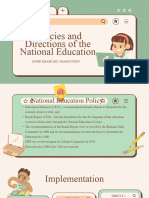 National Education Policy & Master Plan for Education Development (2006-2010)