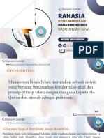 Presentasi Rahasia Keberhasilan Manajemen Bisnis Rasulullah (Herry Muharrom - E Class E)