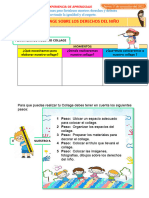 D4 A2 Ficha Collage Sobre Los Derechos Del Niño