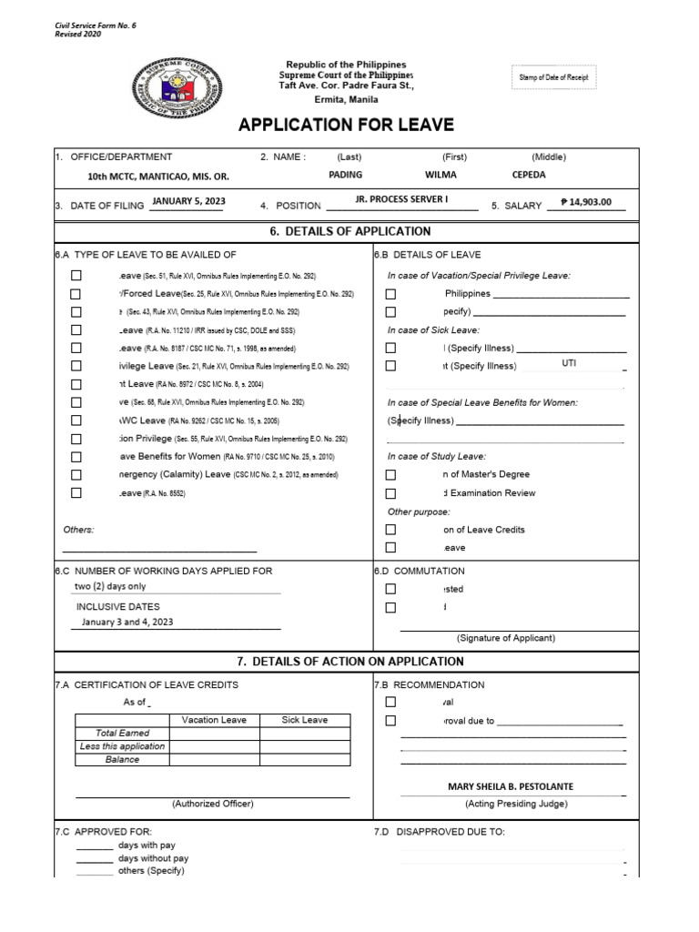 Transcript Request Form Judiciary