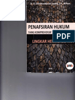 Penafsiran Hukum Yang Komprehensif Berbasi Lingkar Hermeneutika