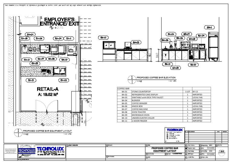 Equipment Layout | PDF