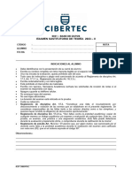 Examen Sustitutorio de Sistemas Electronicos Del Automovil