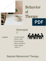 Kel 7 - Behavior Therapy