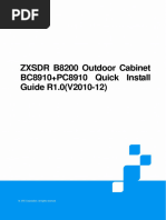 ZXSDR B8200 Outdoor Cabinet BC8910 PC891