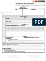 Formato de Sesión Aprendizaje o Actividad