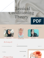 Teori Classical Conditioning (Kel.2) 2H