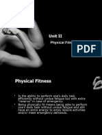 Unit II Physical Fitness