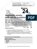 Manual Del Participante Salvamento, Revisión y Protección de La Evidencia