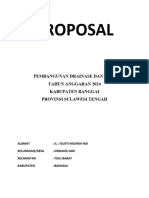 Proposal Drainase Riol