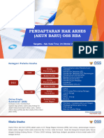 Pendaftaran Hak Akses Usaha Mikro Dan Kecil (UMK) - New