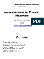 01 Introduction To Formal Methods
