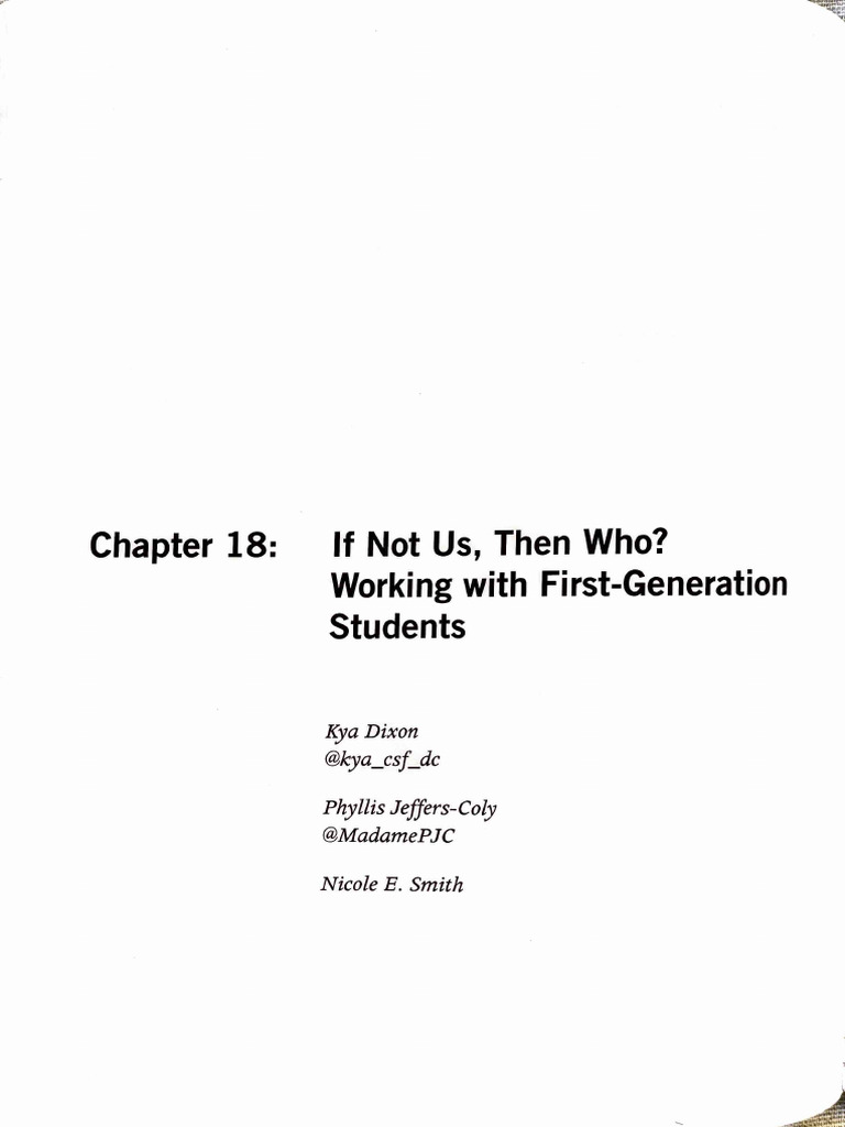 If Not Us Who John F. Kennedy