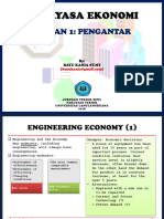 1. Rekayasa Ekonomi-Pengantar (Ekivalensi)