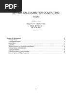 MA1521Chap5 Optimization