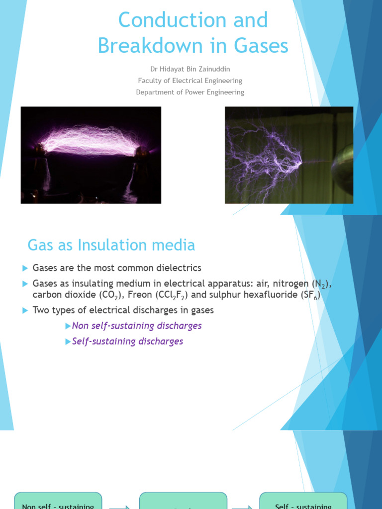 2-Conduction and Breakdown in Gases Updated | Download Free PDF